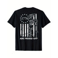 We The People Are Pissed Off" AR15 Graphic Tee - 100% Cotton, Casual Fit, Machine Washable - Men's Fashion T-Shirt made in usa
