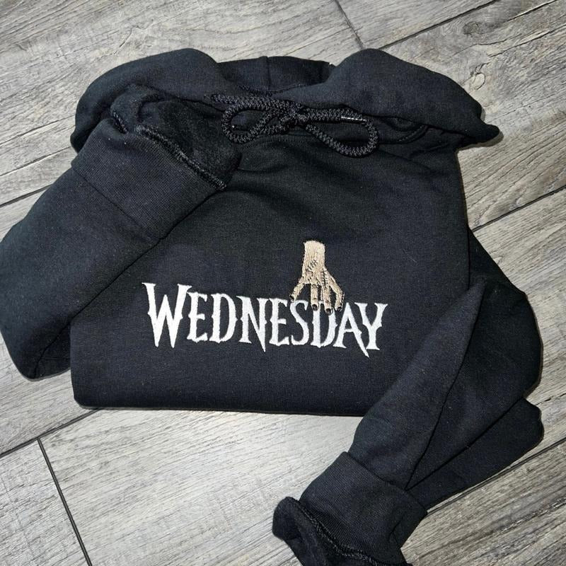 Wednesday embroidered sweater