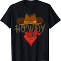 Western Cowboy Tees Howdy T-Shirt | Unisex Cotton Tee Gift | Full Size
