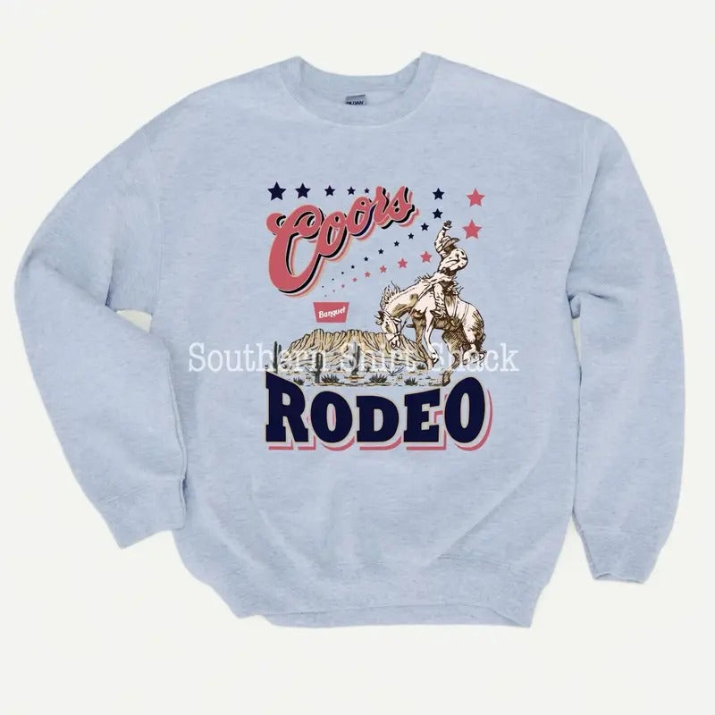 Western Rodeo Beer Sweatshirt