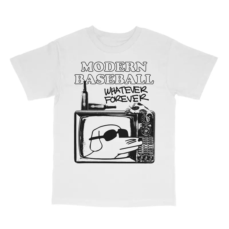 Whatever Forever Modern Baseball Custom Printed T-Shirt