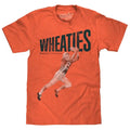 Wheaties Breakfast of Champions Football Player T-Shirt - Orange