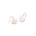 White Quartz Gemstone Earrings