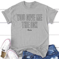 You Give Me The Ick Tee, Proudly Printed In The USA, Tee Gray / White, #sassy #cute #colorprint