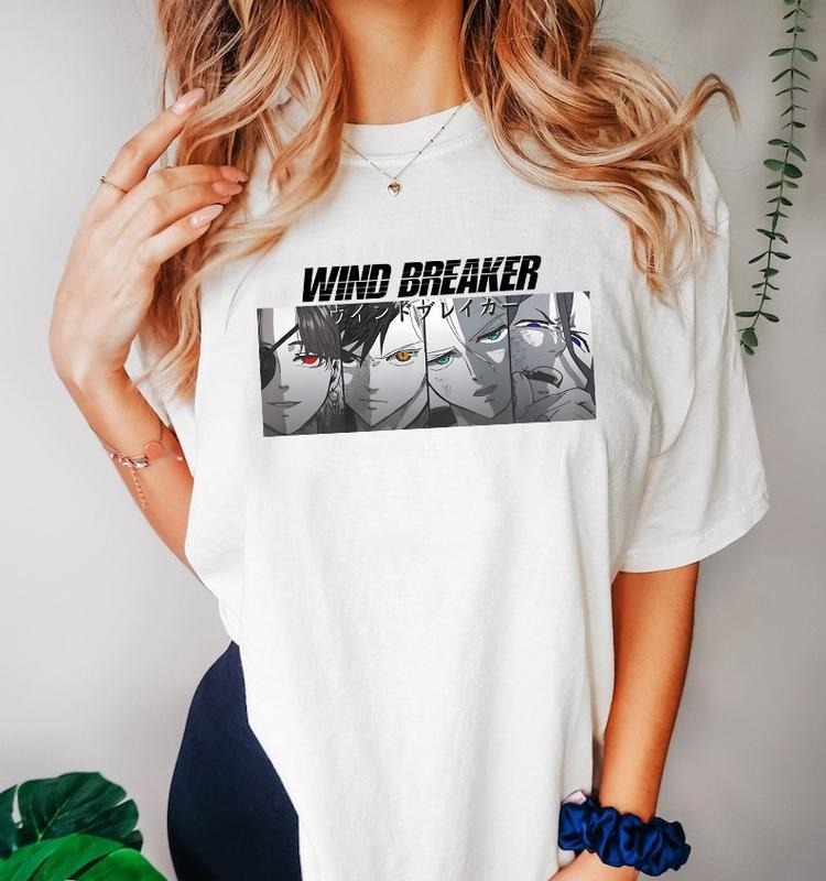 Wind Breaker Characters T-shirt, Sweatshirt, Hoodie