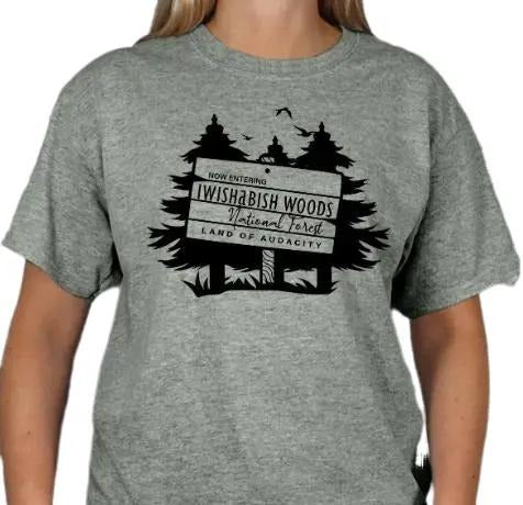 Wishabish Woods National Forest Casual T-shirt
