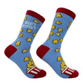 Women's Whats Poppin Socks Funny Sarcastic Popcorn Graphic Novelty Footwear Funny Graphic Socks Comfortable Fitted Spandex Cotton