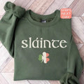Womens St. Patricks Day Sweatshirt, Slainte Sweatshirt, Lucky Sweatshirt, Saint Patricks Day Gift