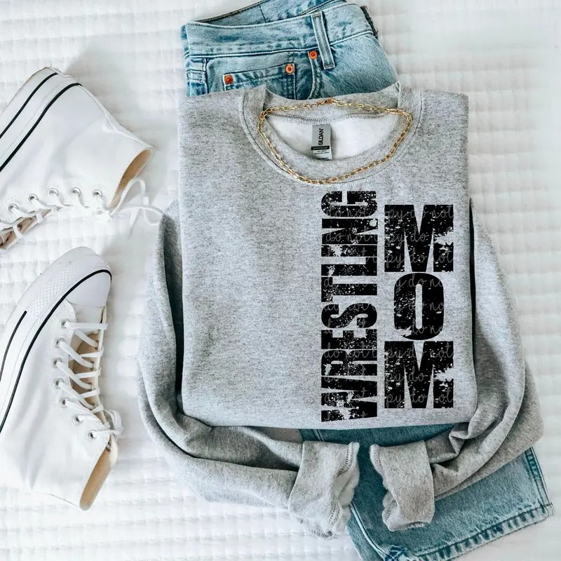 Wrestling Mom DTF Transfers - THIS IS NOT A SHIRT