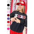 XOXO Sequin Valentine Graphic Sweatshirt