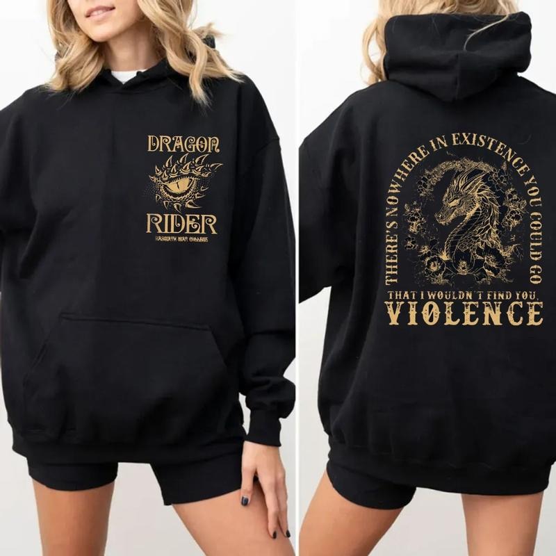 Xaden Riorson 4th Wing Shirt,Fourth Wing Dragon Rider Two Side Shirt, Basgiath War College Shirt, Unisex Sweater Pullover...