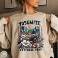 Yosemite Sweatshirt Yosemite National Park Sweater Yosemite Wildflower Sweatshirt Yosemite Crewneck Granola Girl Sweatshirt