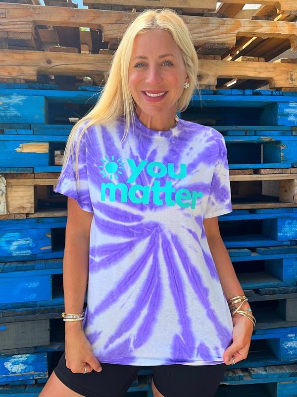 You Matter Tie-Dye Tee