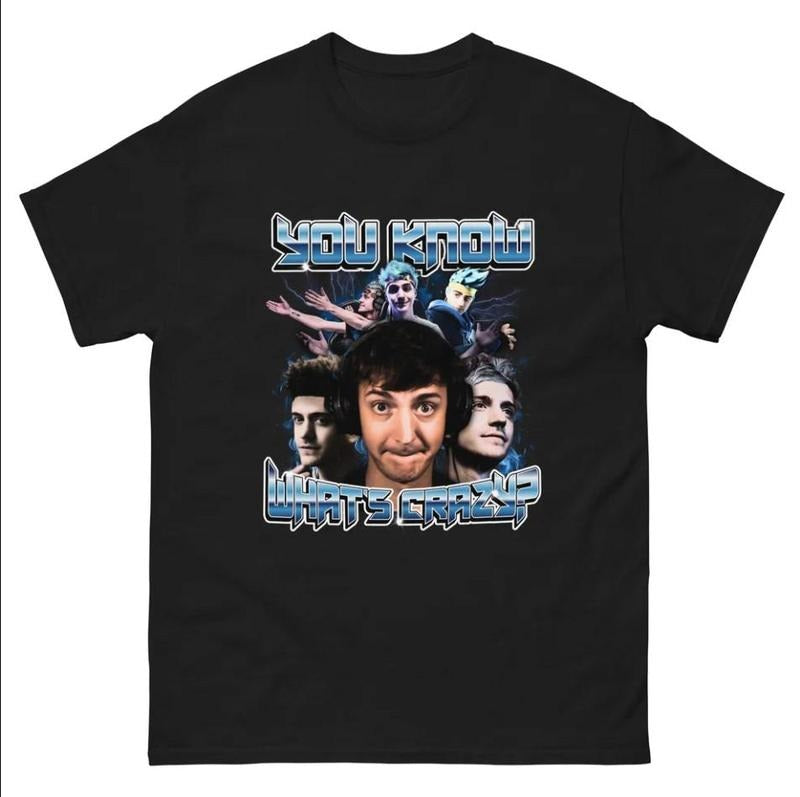 You know what's crazy T-Shirt Cotton Streetwear For Men And Women