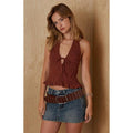 Your Favorite Women's Liz Smocked Halter Top