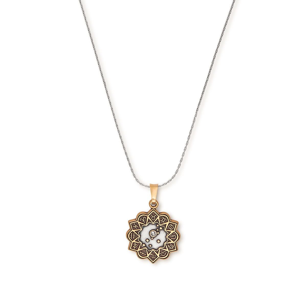 Taurus Zodiac Charm Necklace