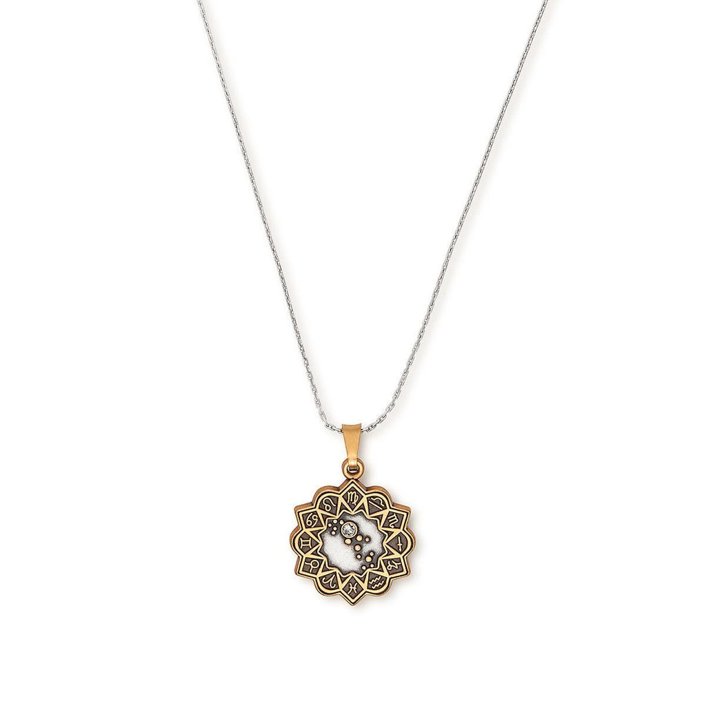 Virgo Zodiac Charm Necklace