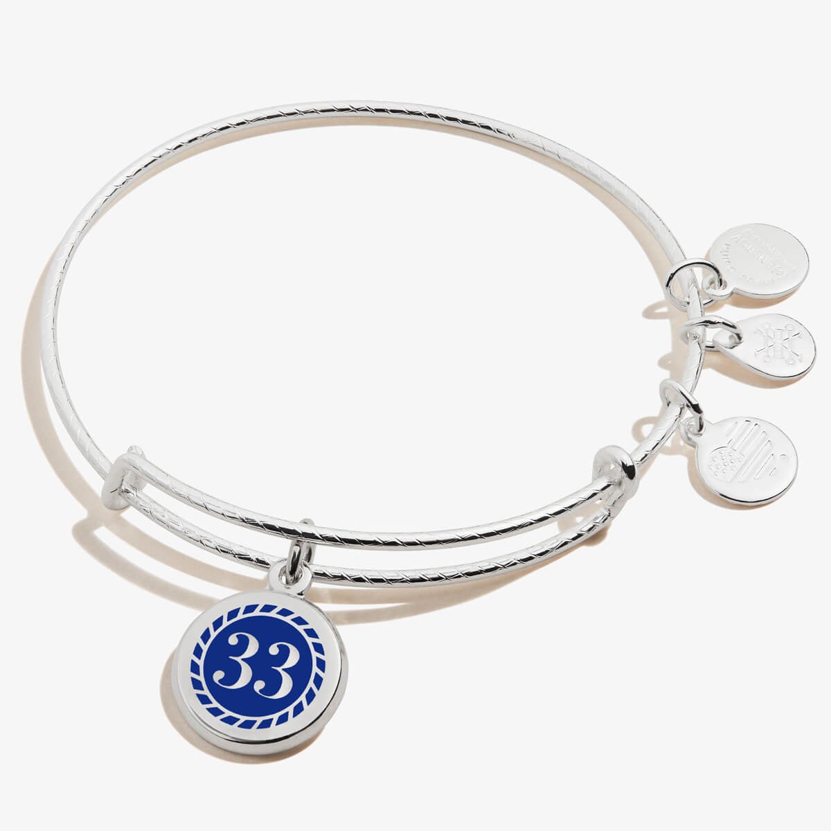 Number 33 Charm Bangle | Teacher, Generous, and Compassion