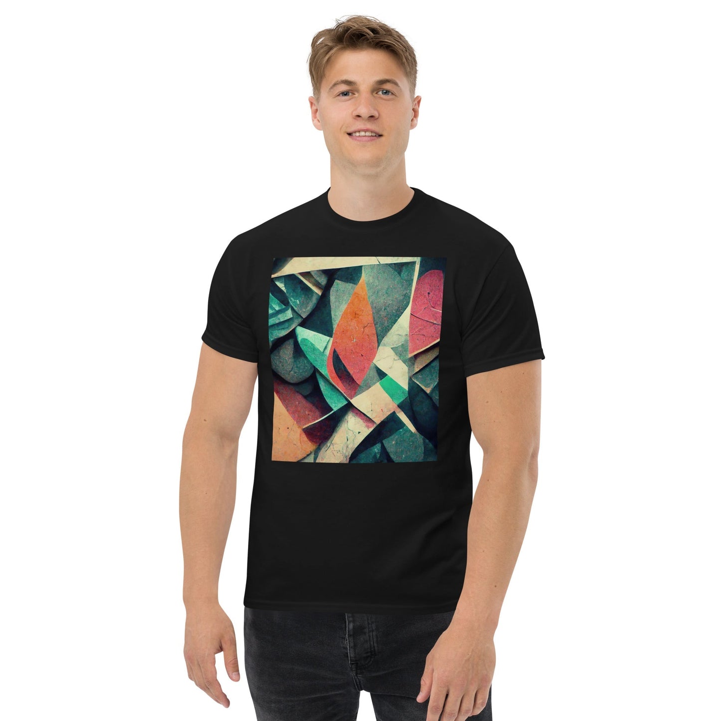 Abstract Art TÃ¢â‚¬â€˜Shirt Ã¢â‚¬â€œ Modern Graphic Cotton Tee for Art Lovers