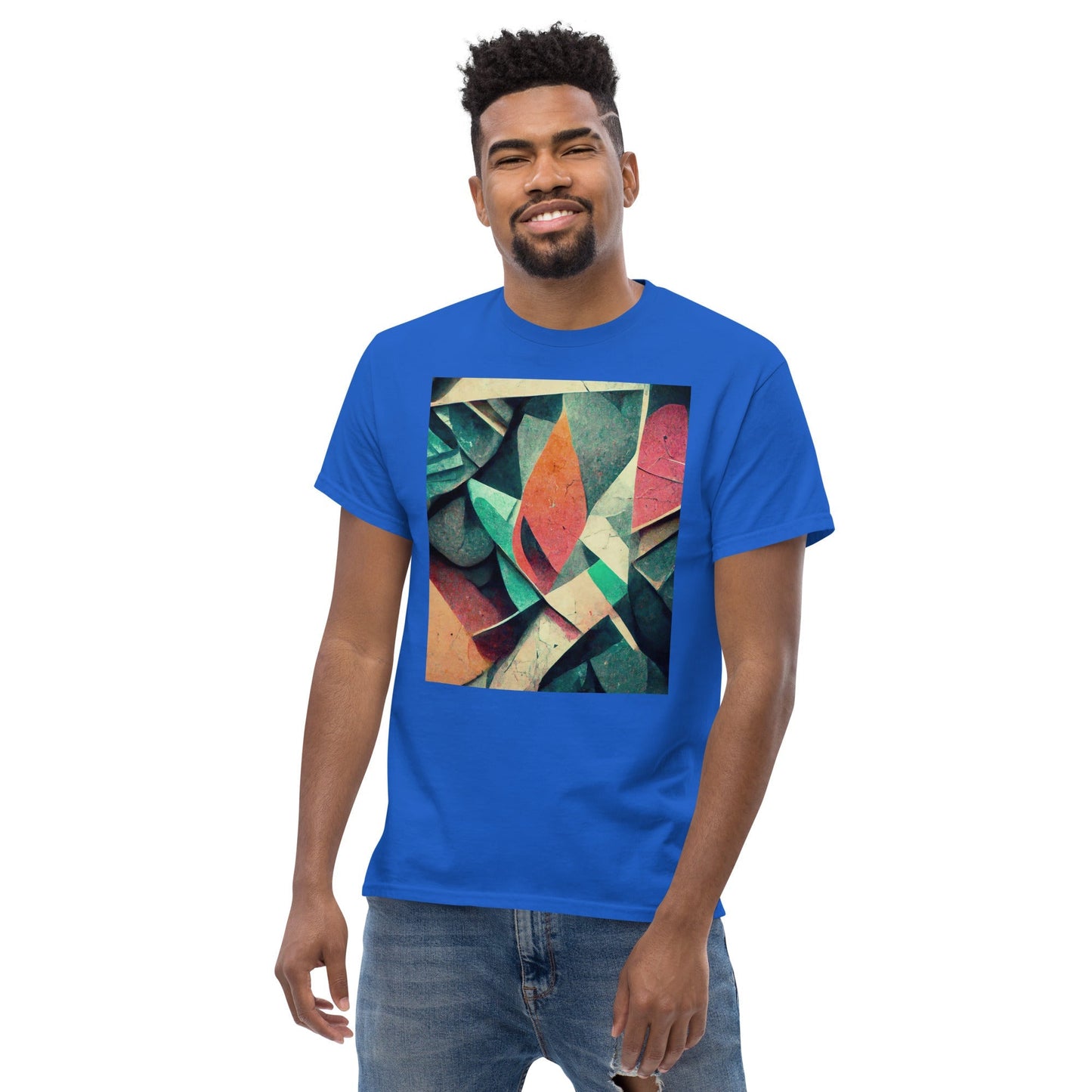 Abstract Art TÃ¢â‚¬â€˜Shirt Ã¢â‚¬â€œ Modern Graphic Cotton Tee for Art Lovers