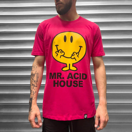 Mr Acid House Funny Rave T Shirt