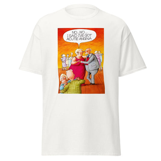 Acute Angina Meme T-Shirt Ã¢â‚¬â€œ Funny Medical Meme Graphic Tee