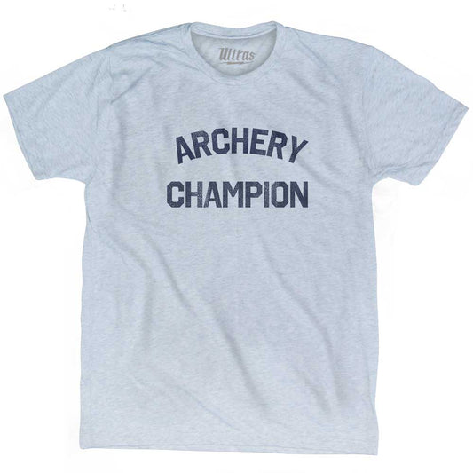 Archery Champion Adult Tri-Blend T-shirt Style007