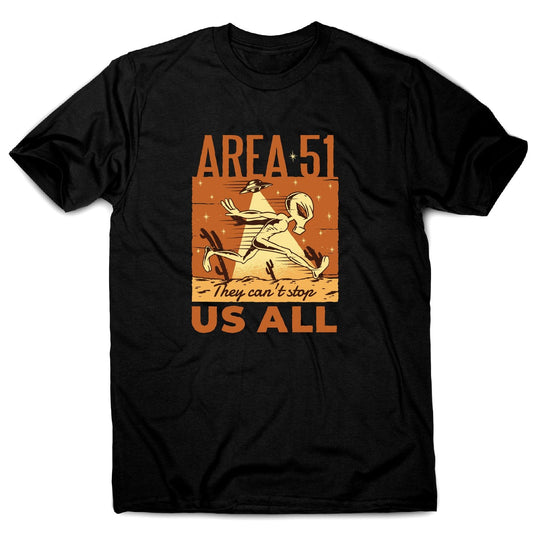 Area 51 alien - men's funny premium t-shirt