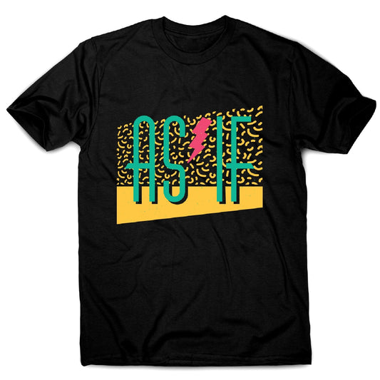 As if retro - men's funny premium t-shirt