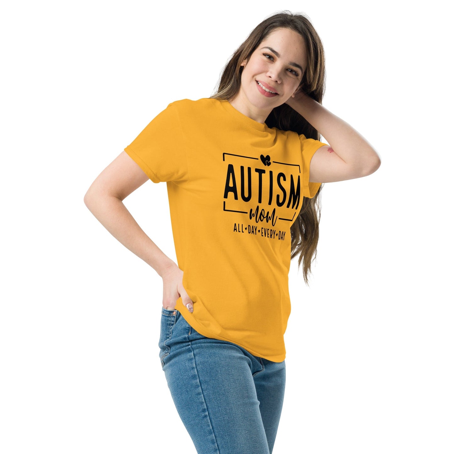 Autism Mom T-Shirt Ã¢â‚¬â€œ Proud Autism Awareness Mom Graphic Tee