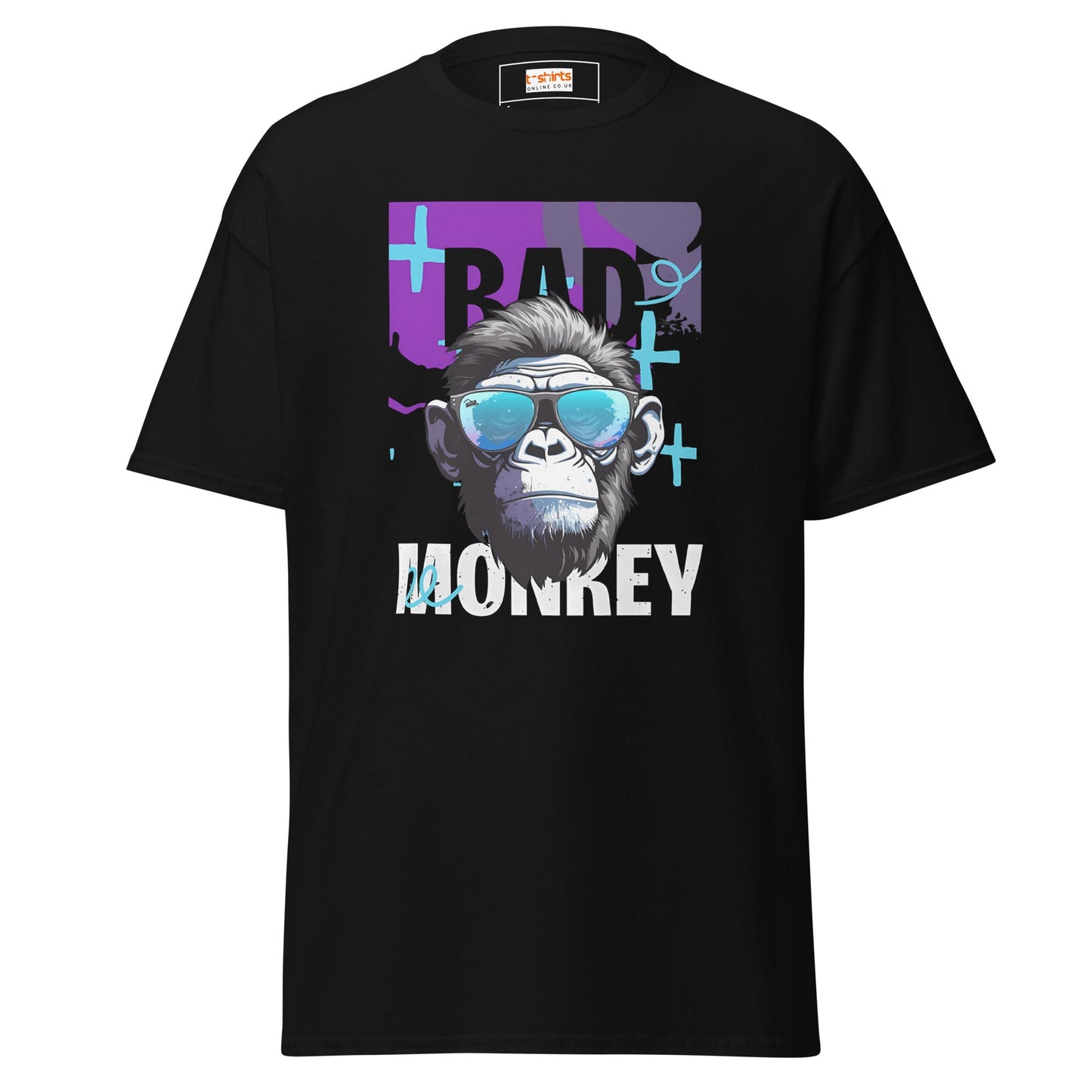 Bad Monkey Graphic Tee Naughty Ape Humor TÃ¢â‚¬â€˜Shirt 100% Cotton