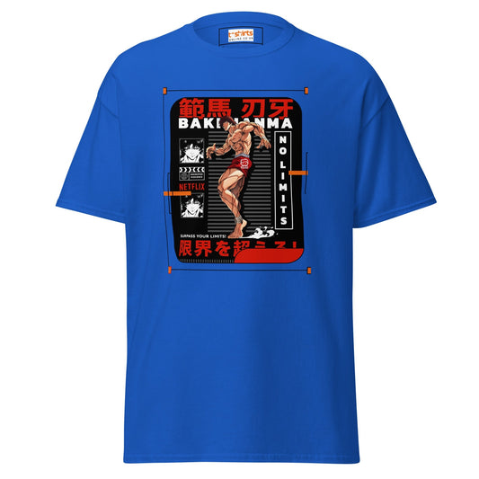Premium Baki Hanma TÃ¢â‚¬â€˜Shirt Japanese Martial Arts Anime Graphic Tee