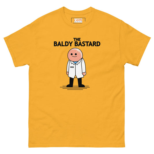 Baldy B#stard T-Shirt | Funny Mr Men Shirt
