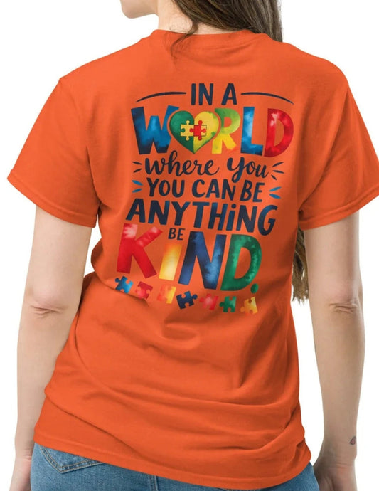 Be Kind Autism T-Shirt Ã¢â‚¬â€œ Compassionate Autism Awareness Graphic Tee