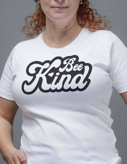 Bee Kind TÃ¢â‚¬â€˜Shirt Cute Positive Message Graphic Tee Unisex Cotton
