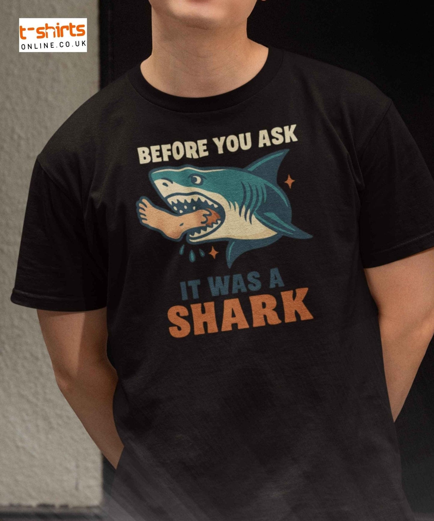 Before You Ask Shark Attack Funny T-Shirt