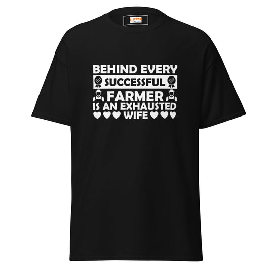Behind Every Farmer TÃ¢â‚¬â€˜Shirt Ã¢â‚¬â€œ Celebrate Farming Families Graphic Tee