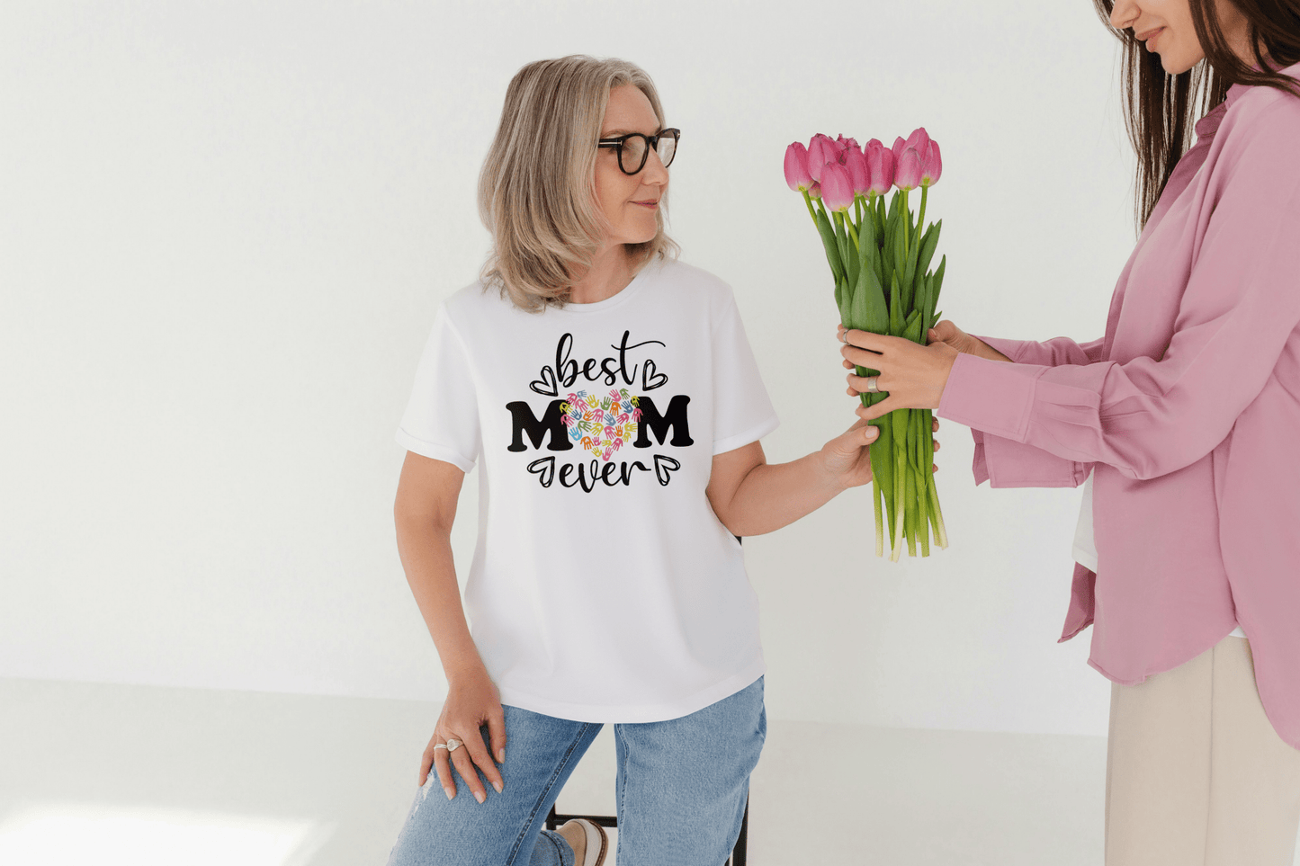 Best Mom Ever TÃ¢â‚¬â€˜Shirt Heartfelt Mum Graphic Cotton Tee