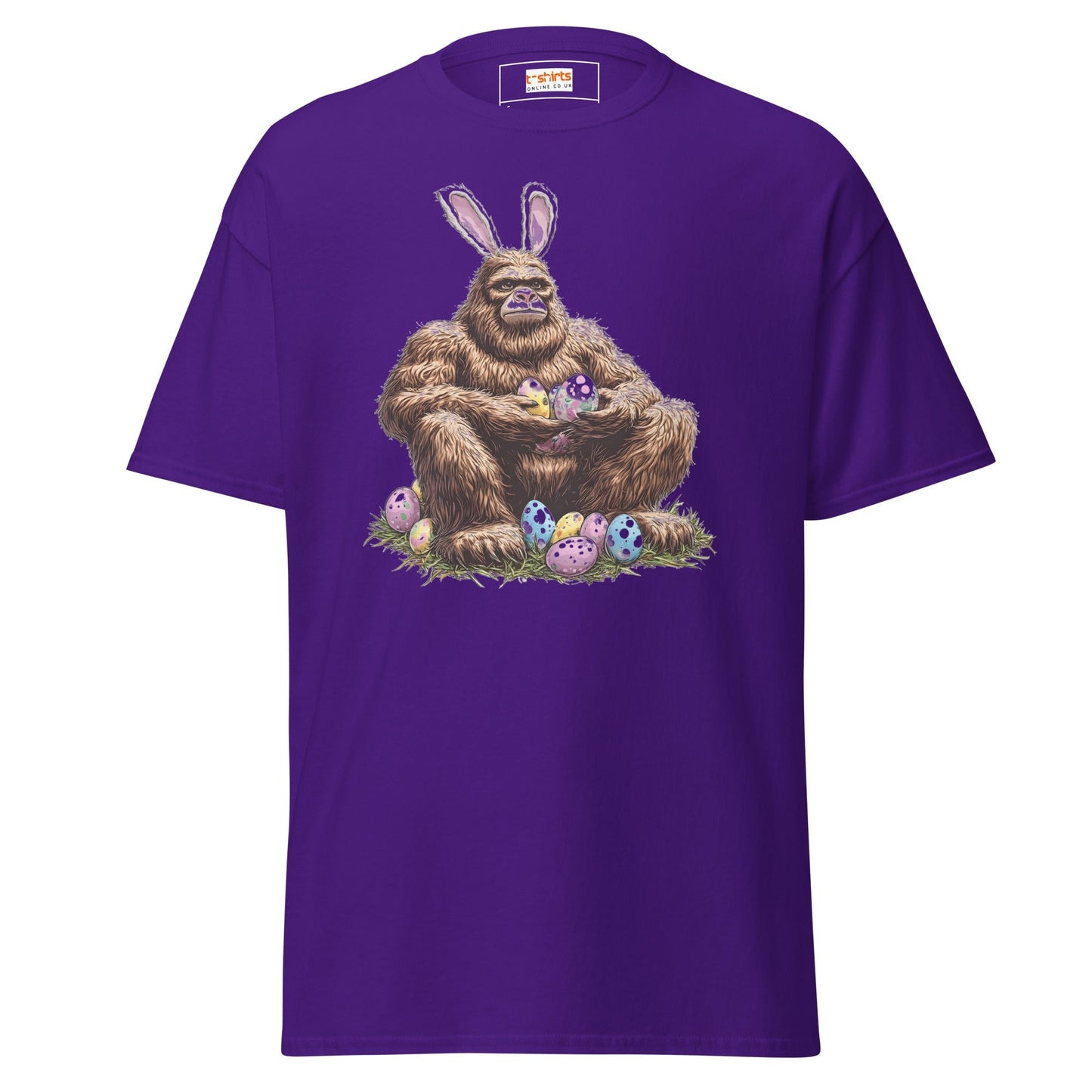 Bigfoot Easter TÃ¢â‚¬â€˜Shirt Ã¢â‚¬â€œ Funny Easter Sasquatch & Bunny Graphic Tee