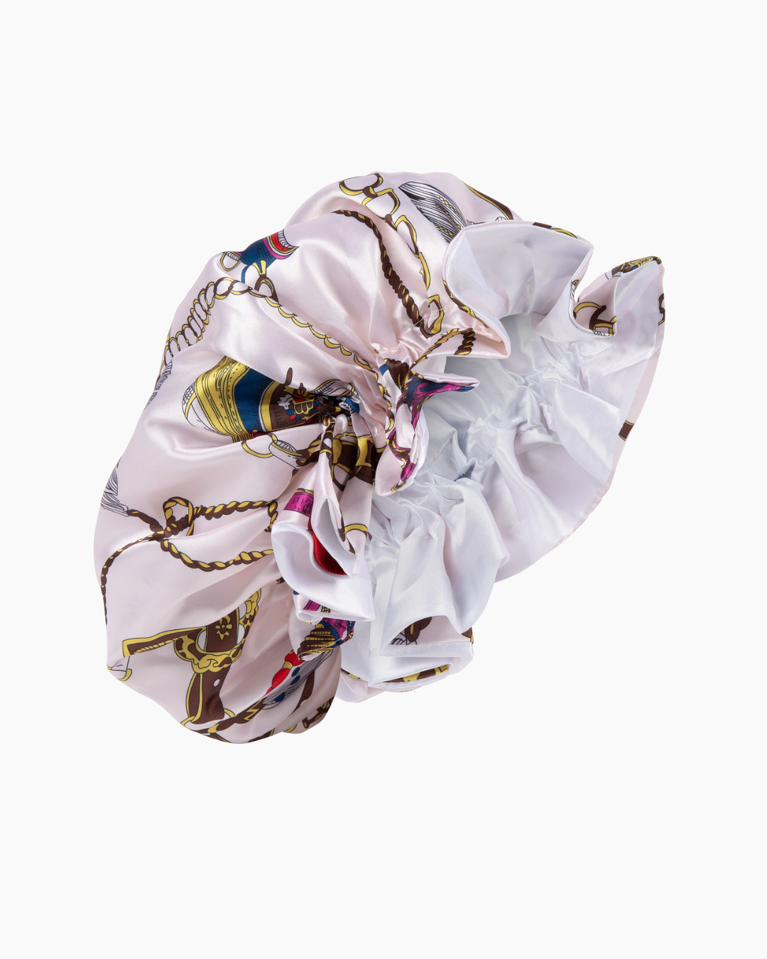 Garden Peach All Satin Bonnet