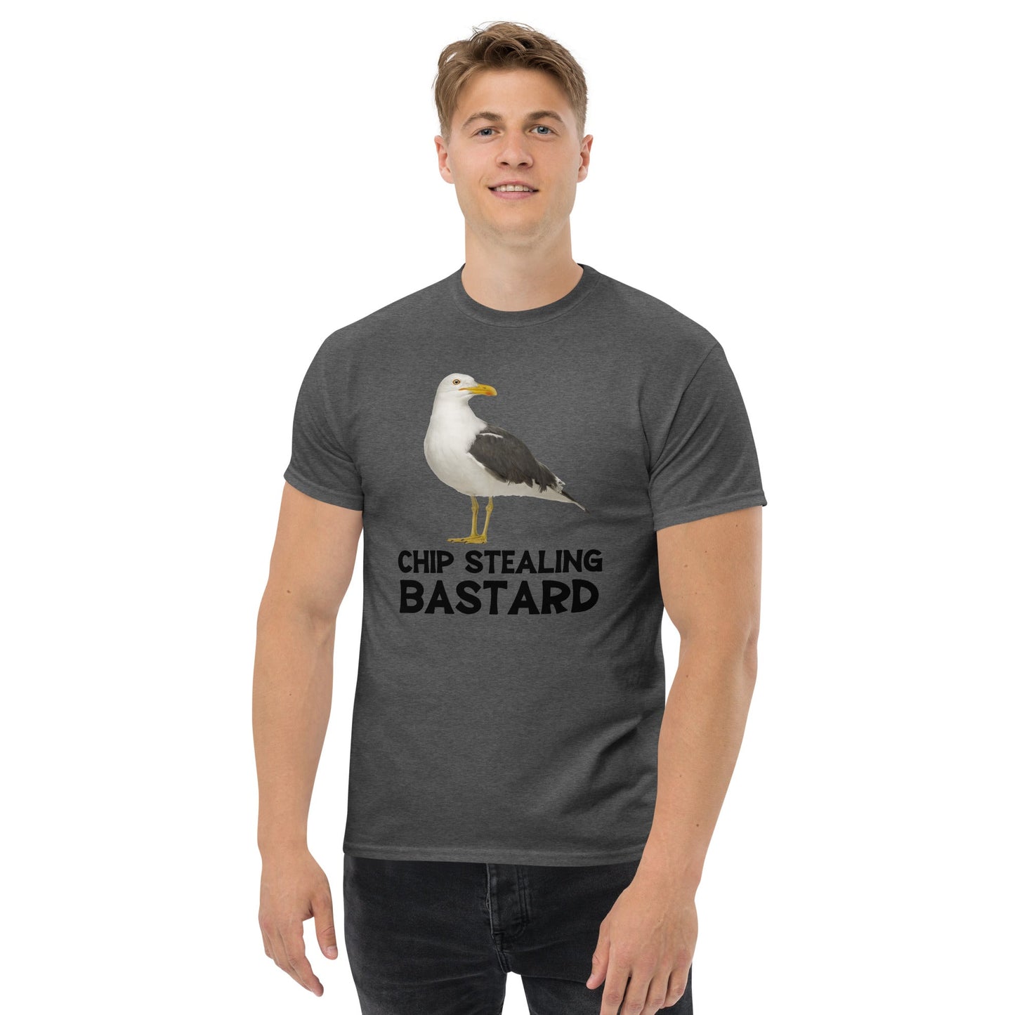 Chip Stealing Bastard Meme T-Shirt Ã¢â‚¬â€œ Funny Bold Statement Graphic Tee