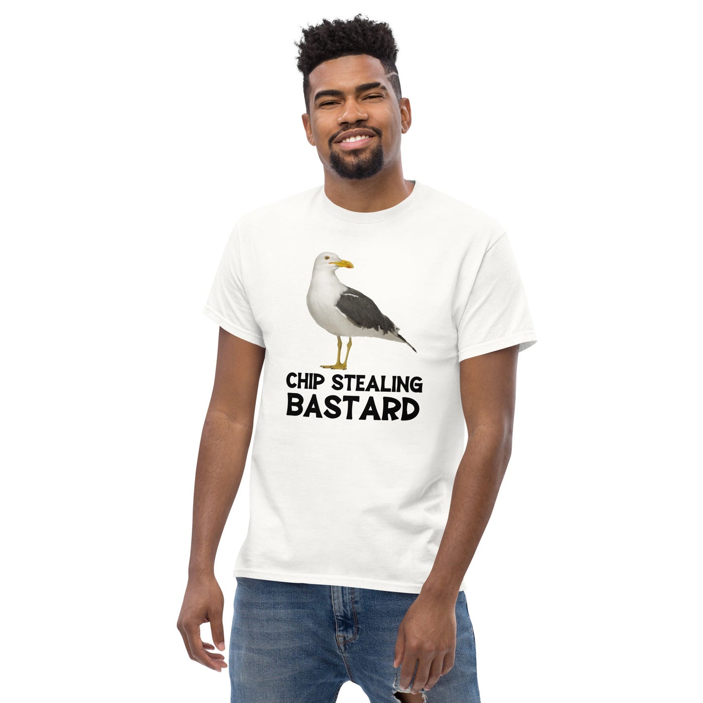 Chip Stealing Bastard Meme T-Shirt Ã¢â‚¬â€œ Funny Bold Statement Graphic Tee