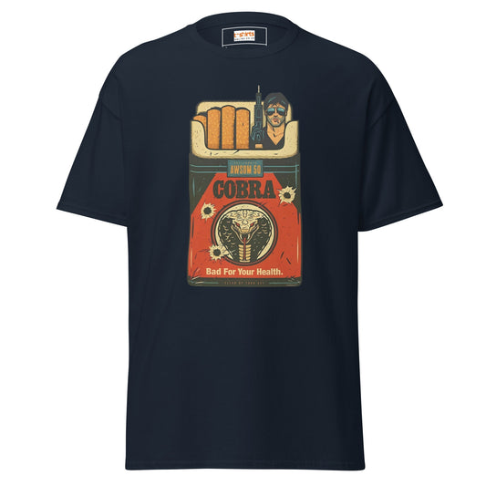 Cobra Movie TÃ¢â‚¬â€˜Shirt 80s Action Film Graphic Tee Unisex Cotton