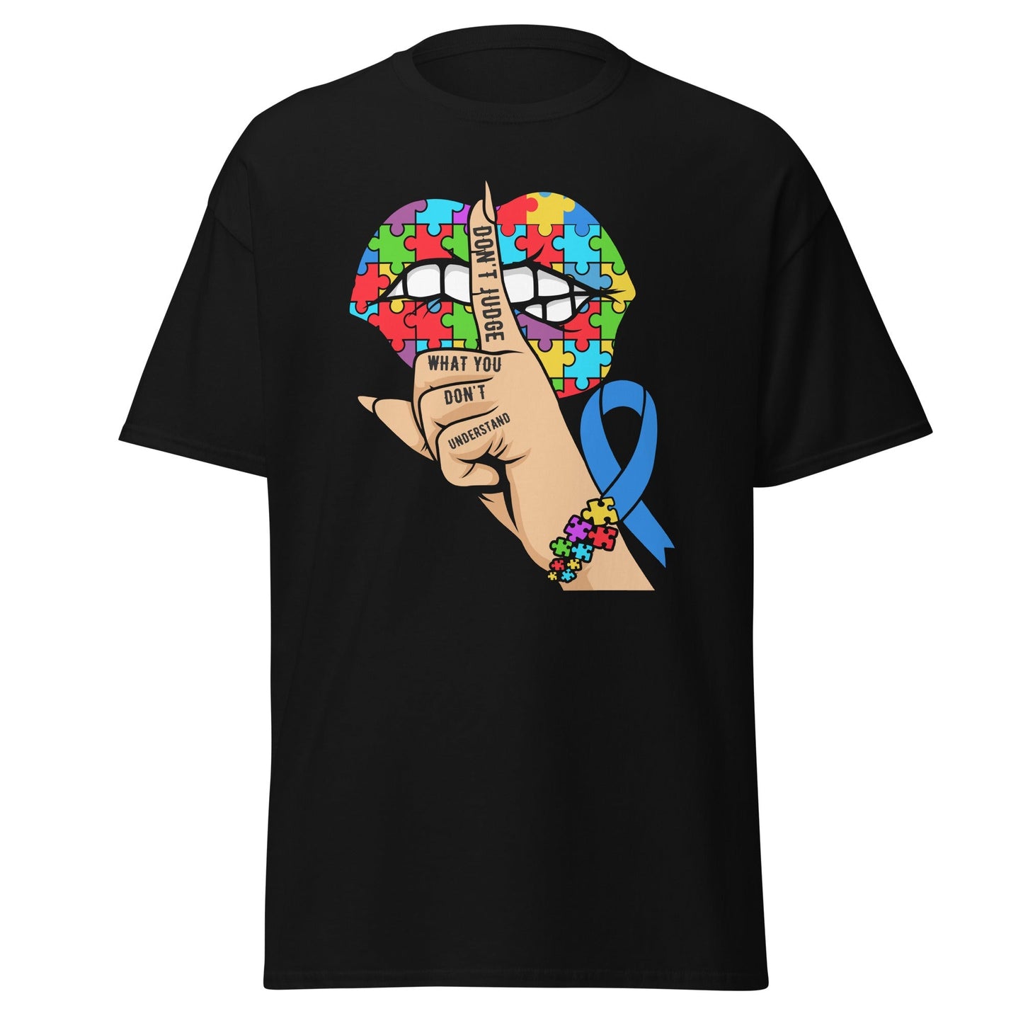 DonÃ¢â‚¬â„¢t Judge Autism T-Shirt Ã¢â‚¬â€œ Powerful Autism Acceptance Graphic Tee