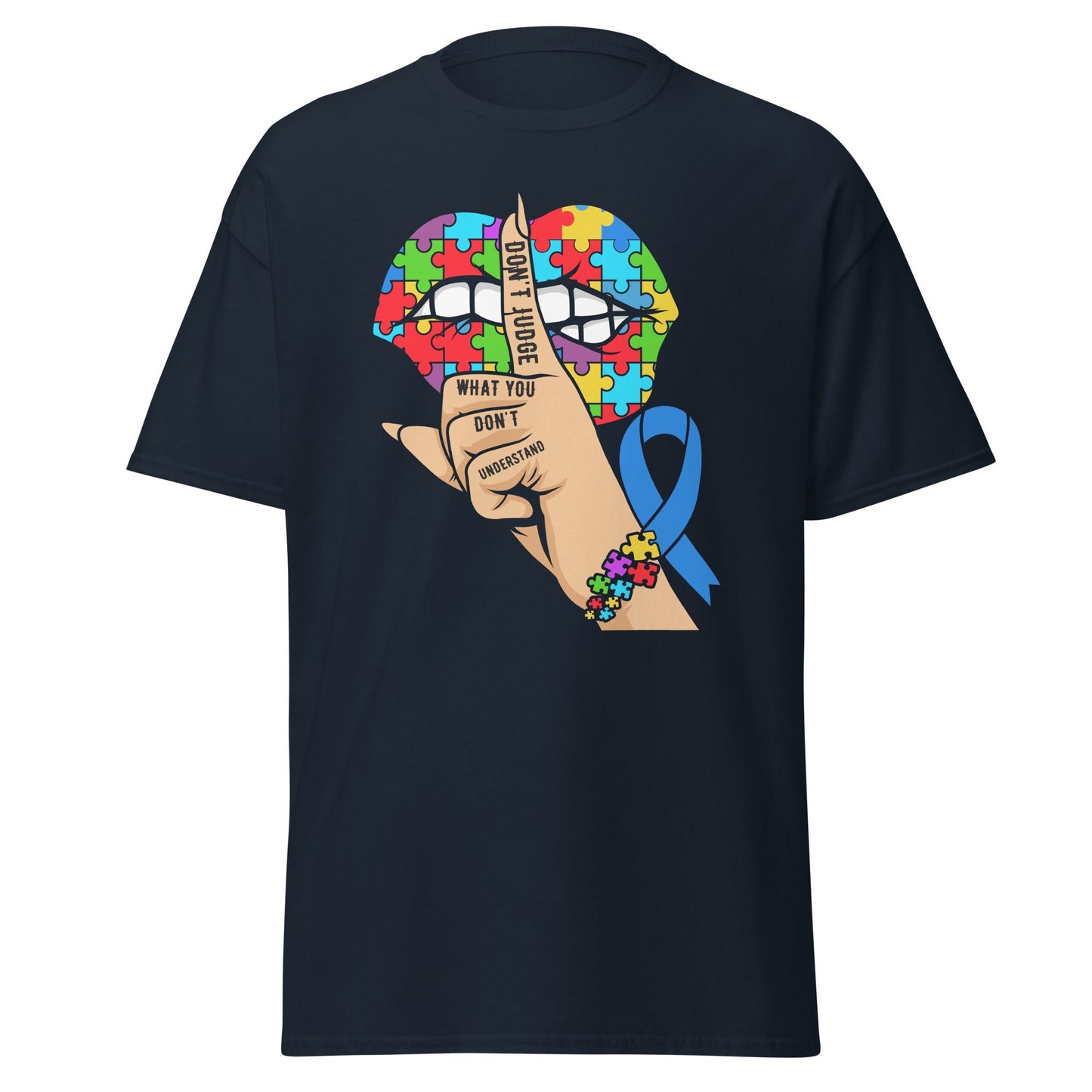 DonÃ¢â‚¬â„¢t Judge Autism T-Shirt Ã¢â‚¬â€œ Powerful Autism Acceptance Graphic Tee
