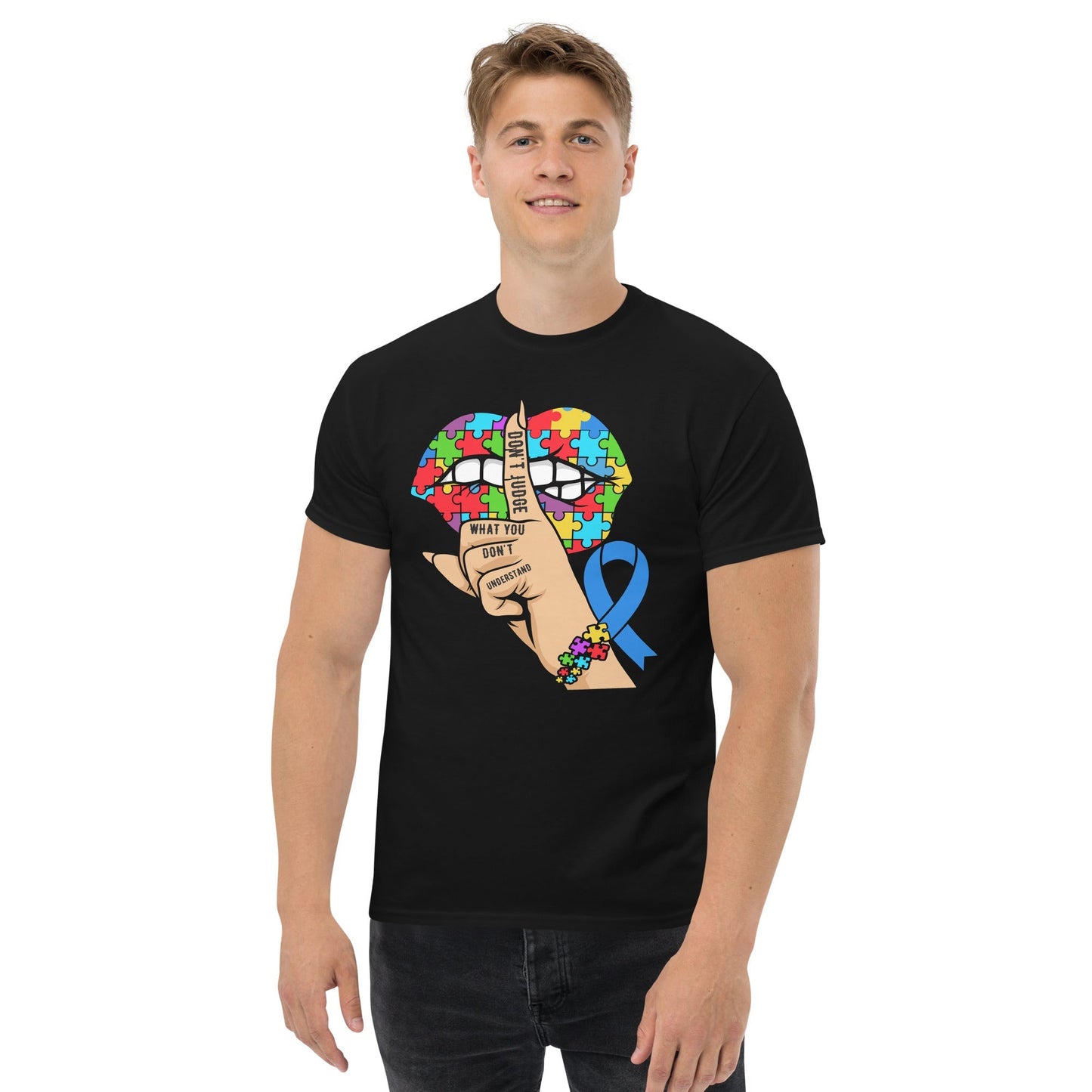 DonÃ¢â‚¬â„¢t Judge Autism T-Shirt Ã¢â‚¬â€œ Powerful Autism Acceptance Graphic Tee