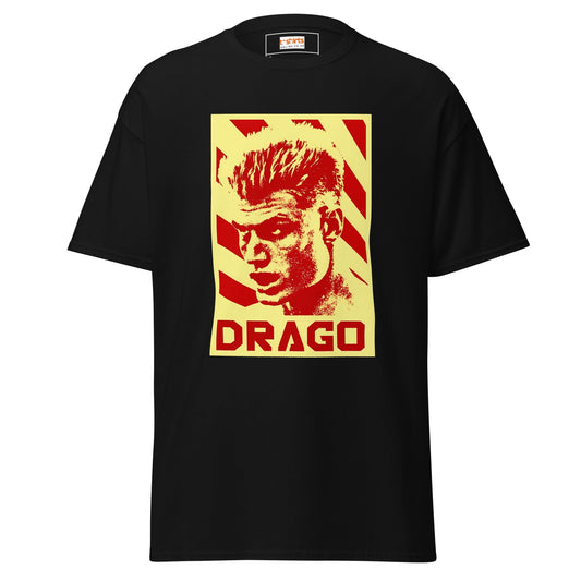 Drago Boxing Movie TÃ¢â‚¬â€˜Shirt Russian Fighter Graphic Tee 100% Cotton
