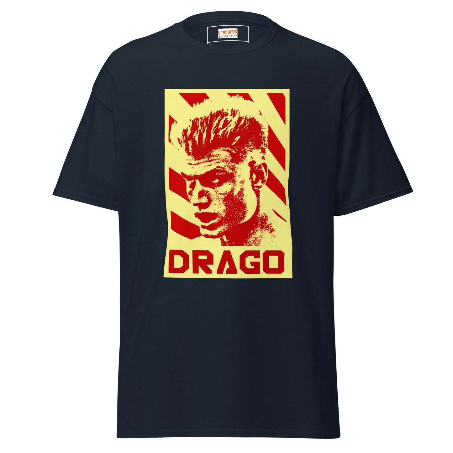 Drago Boxing Movie TÃ¢â‚¬â€˜Shirt Russian Fighter Graphic Tee 100% Cotton