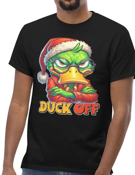 Duck Off Sarcastic Duck TÃ¢â‚¬â€˜Shirt Ã¢â‚¬â€œ Funny Quirky Bird Graphic Tee