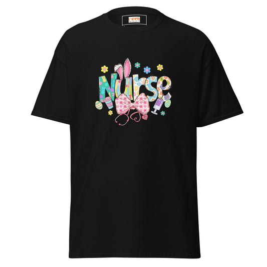 Easter Nurse Graphic Tee Ã¢â‚¬â€œ Soft Cotton Holiday Shirt for Nurses